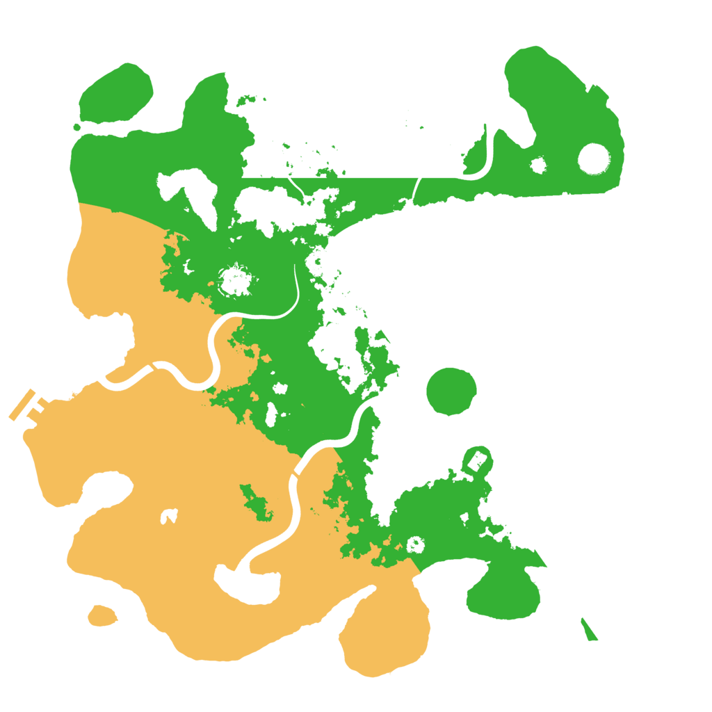 Biome Rust Map: Procedural Map, Size: 4000, Seed: 1971881759