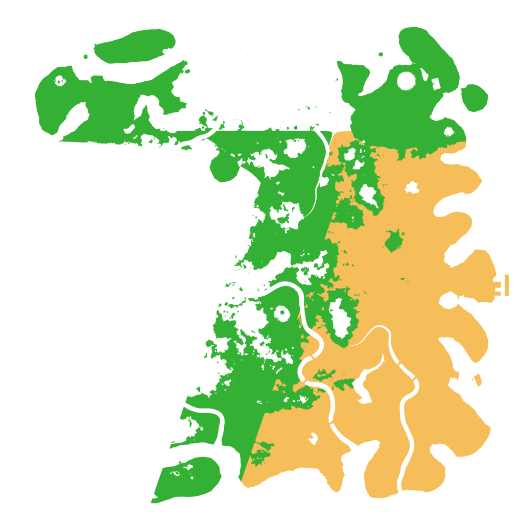Biome Rust Map: Procedural Map, Size: 5000, Seed: 1062259278