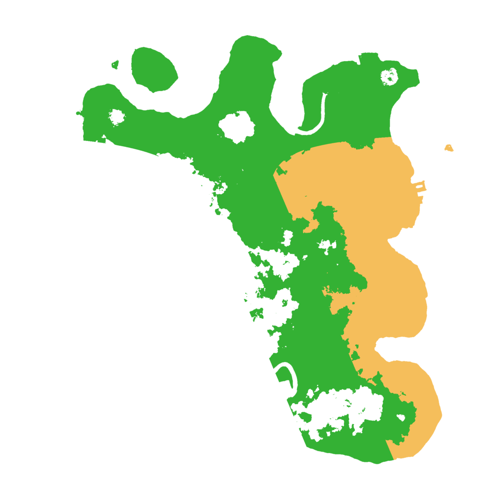 Biome Rust Map: Procedural Map, Size: 3000, Seed: 1192111742