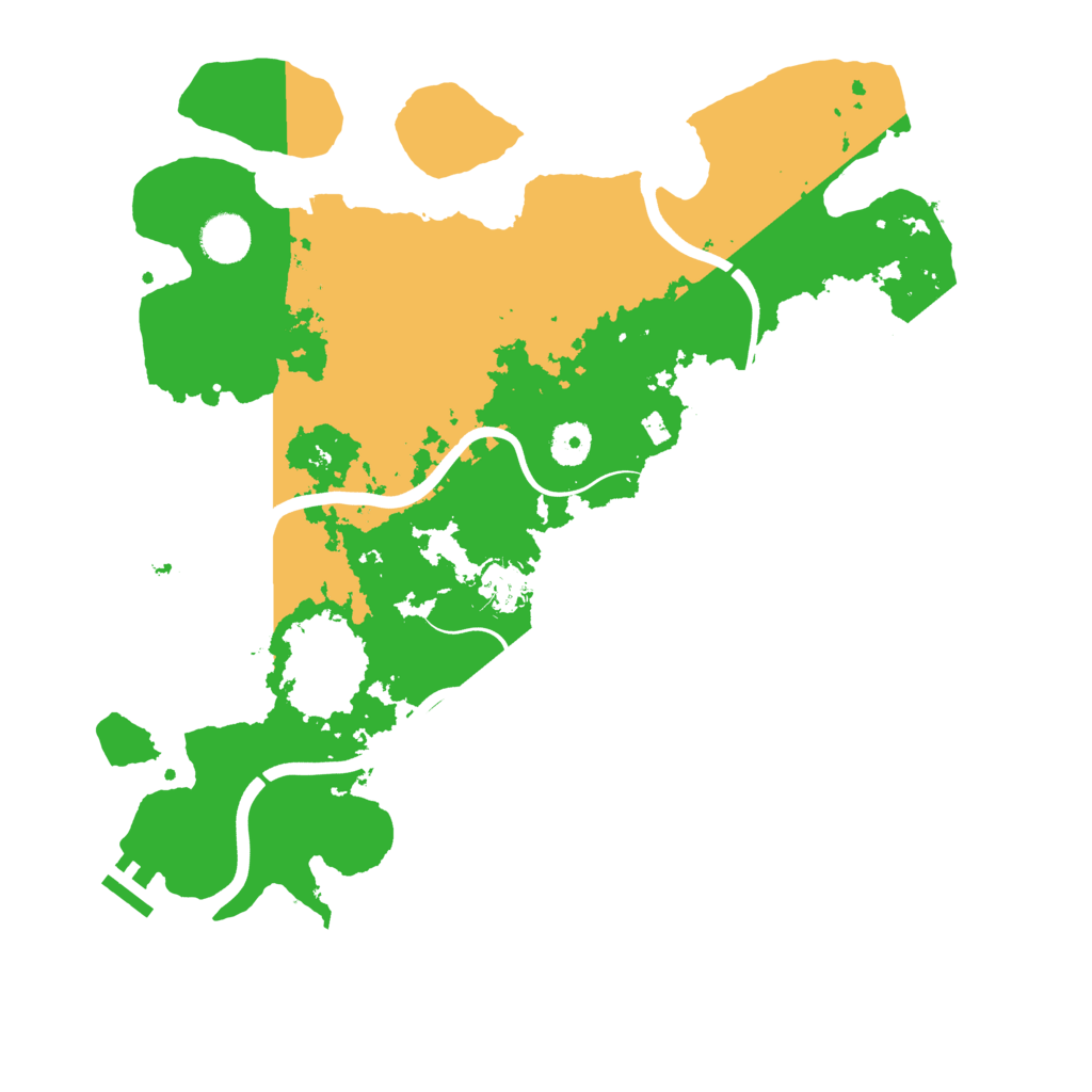Biome Rust Map: Procedural Map, Size: 3850, Seed: 3687459