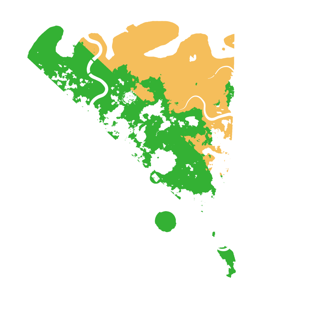 Biome Rust Map: Procedural Map, Size: 4250, Seed: 53876842