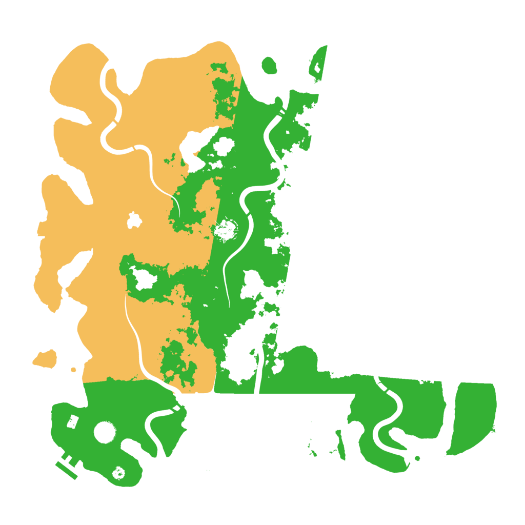 Biome Rust Map: Procedural Map, Size: 4250, Seed: 22822