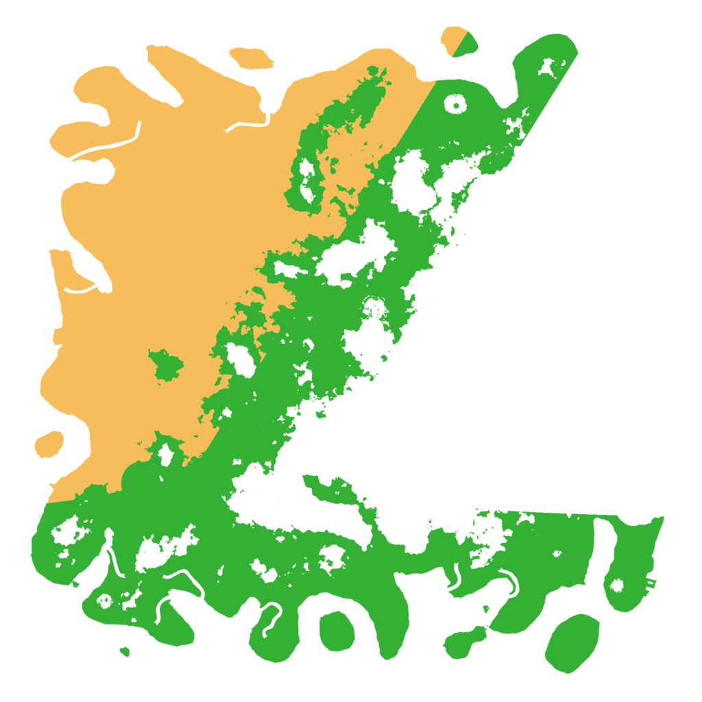 Biome Rust Map: Procedural Map, Size: 5000, Seed: 337971419