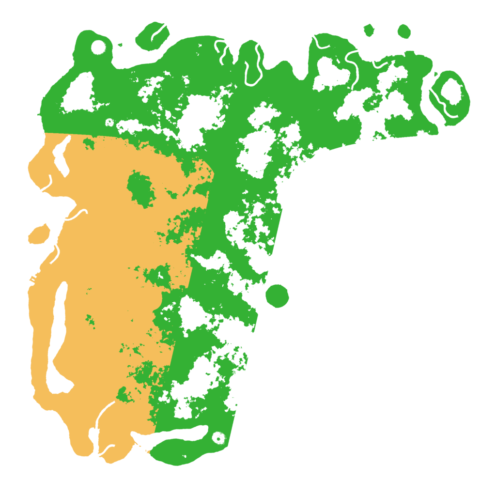 Biome Rust Map: Procedural Map, Size: 6000, Seed: 570631736