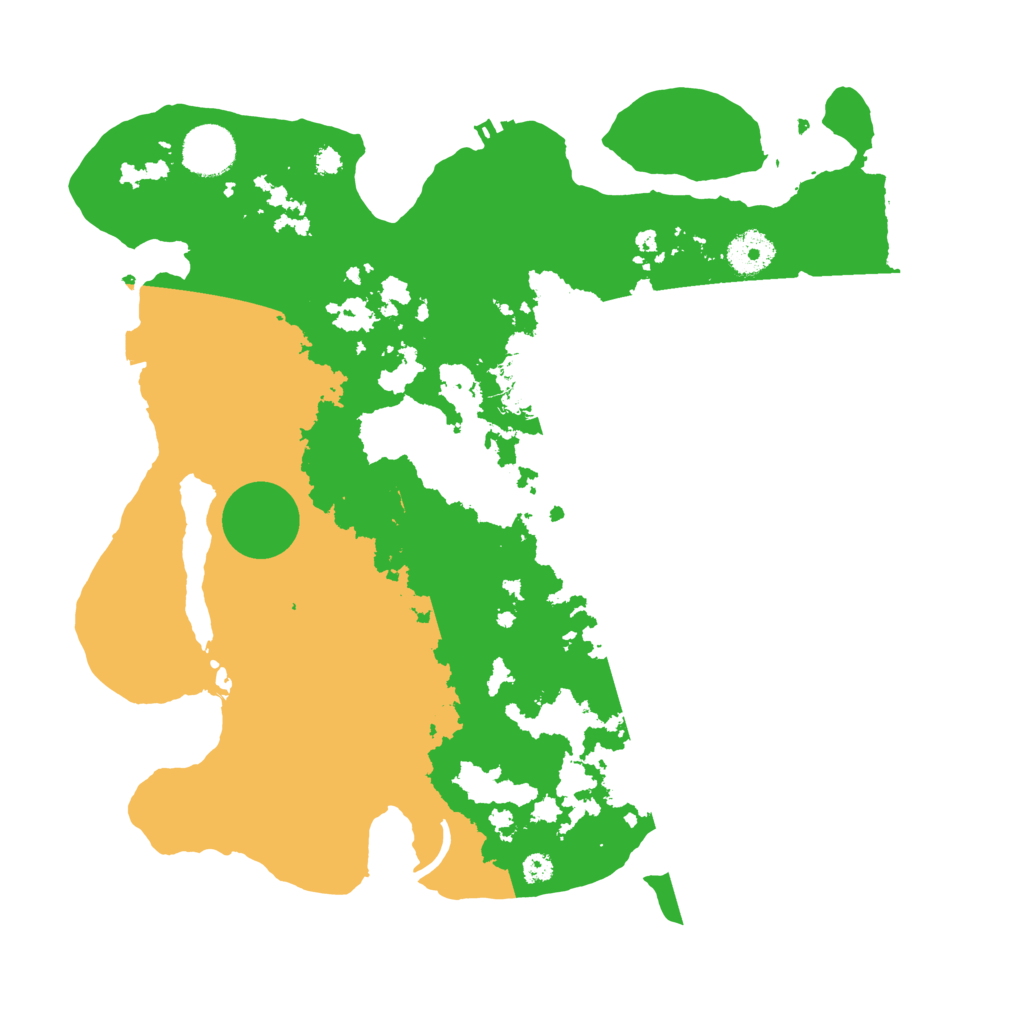 Biome Rust Map: Procedural Map, Size: 3500, Seed: 1520075437