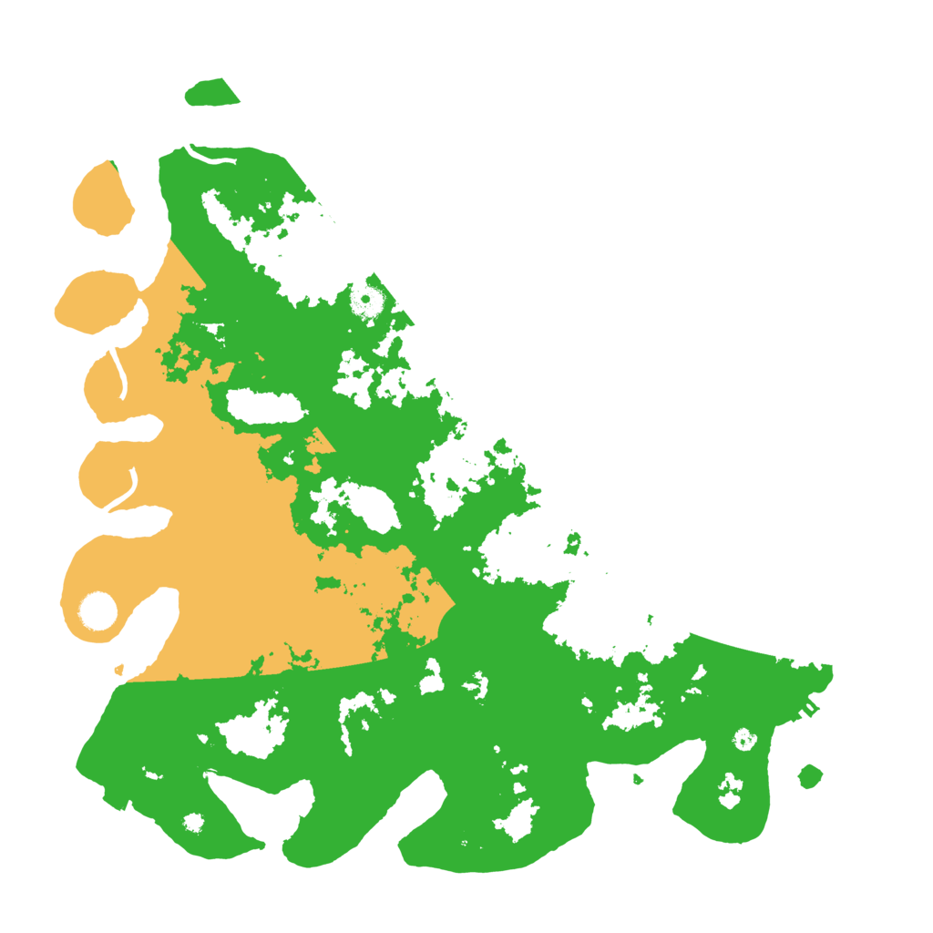 Biome Rust Map: Procedural Map, Size: 4300, Seed: 1882434