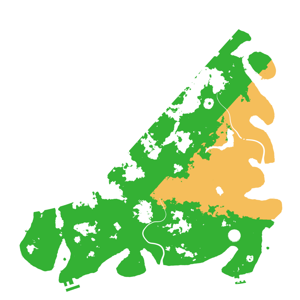 Biome Rust Map: Procedural Map, Size: 4250, Seed: 857