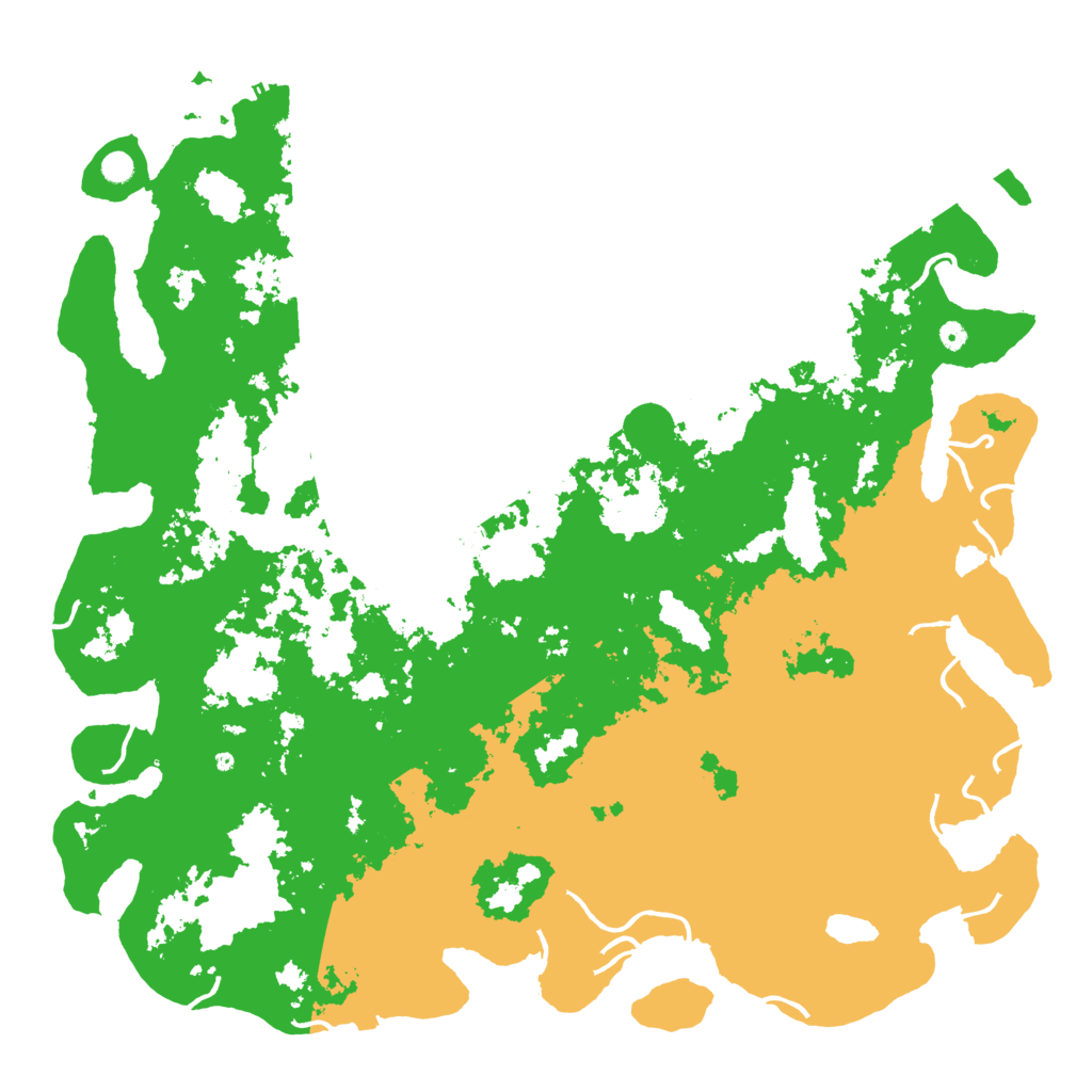 Biome Rust Map: Procedural Map, Size: 6000, Seed: 169258378