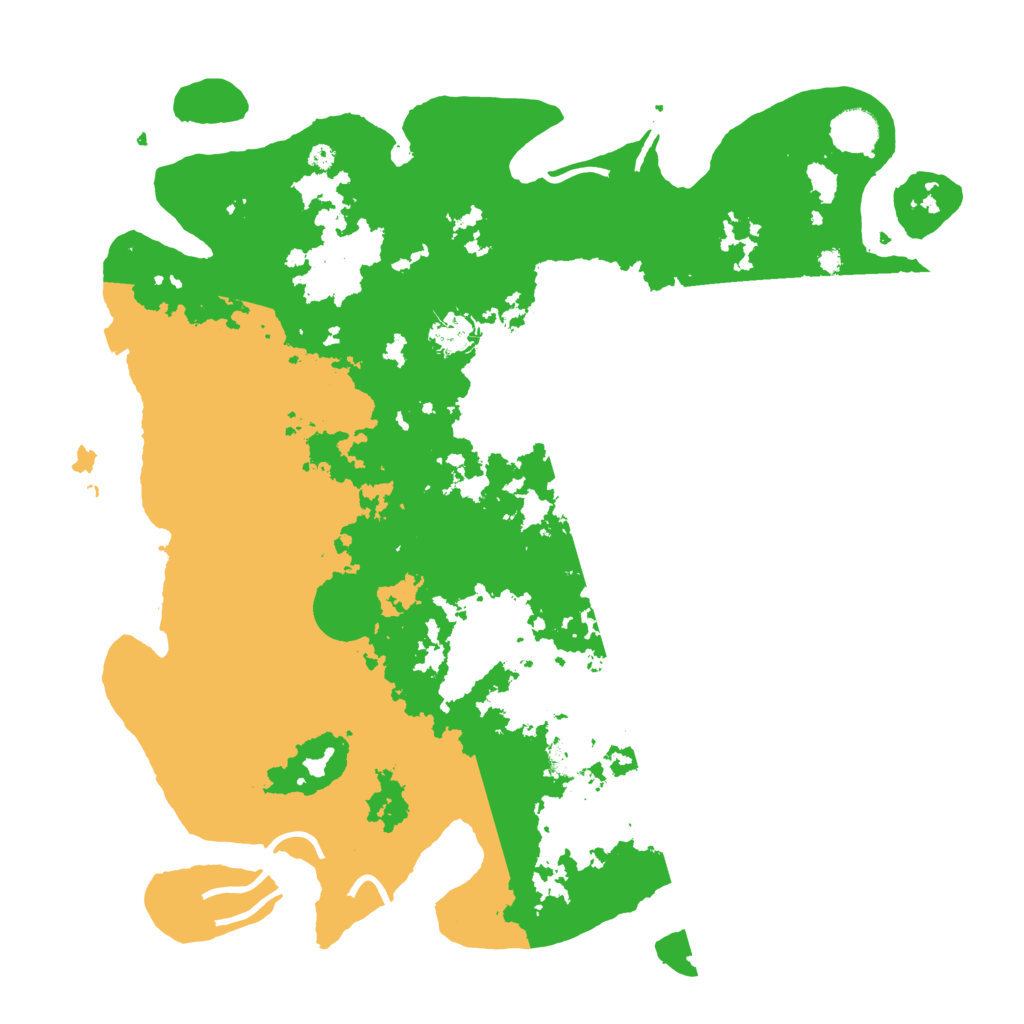 Biome Rust Map: Procedural Map, Size: 4100, Seed: 92458575