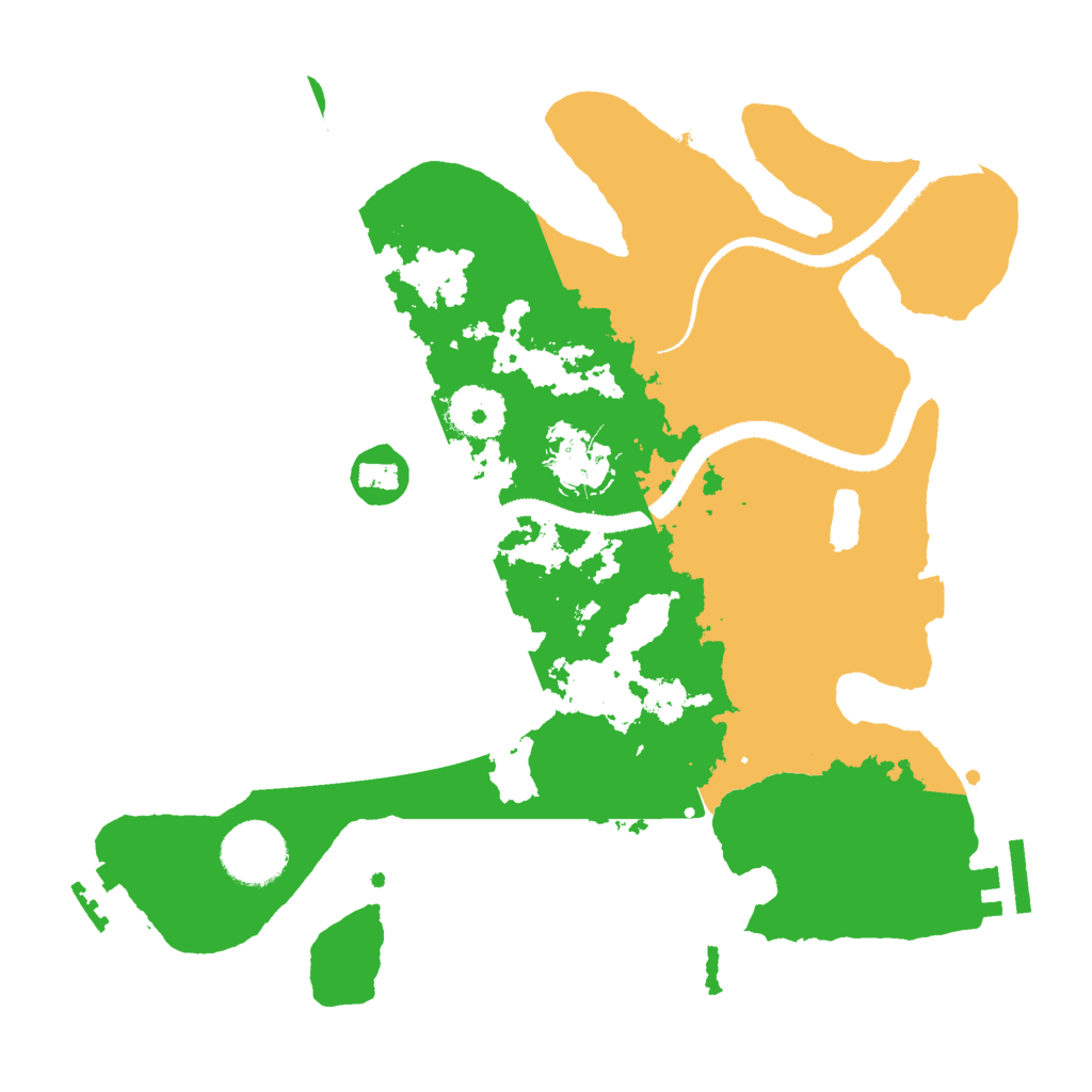 Biome Rust Map: Procedural Map, Size: 3000, Seed: 1631234866