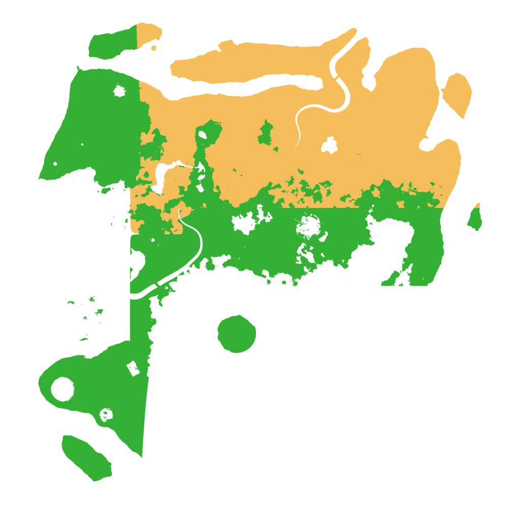 Biome Rust Map: Procedural Map, Size: 4000, Seed: 81730289