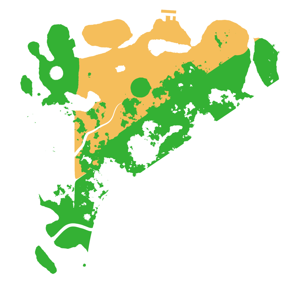 Biome Rust Map: Procedural Map, Size: 4000, Seed: 731910612