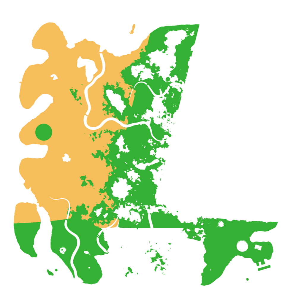 Biome Rust Map: Procedural Map, Size: 4750, Seed: 1511735474