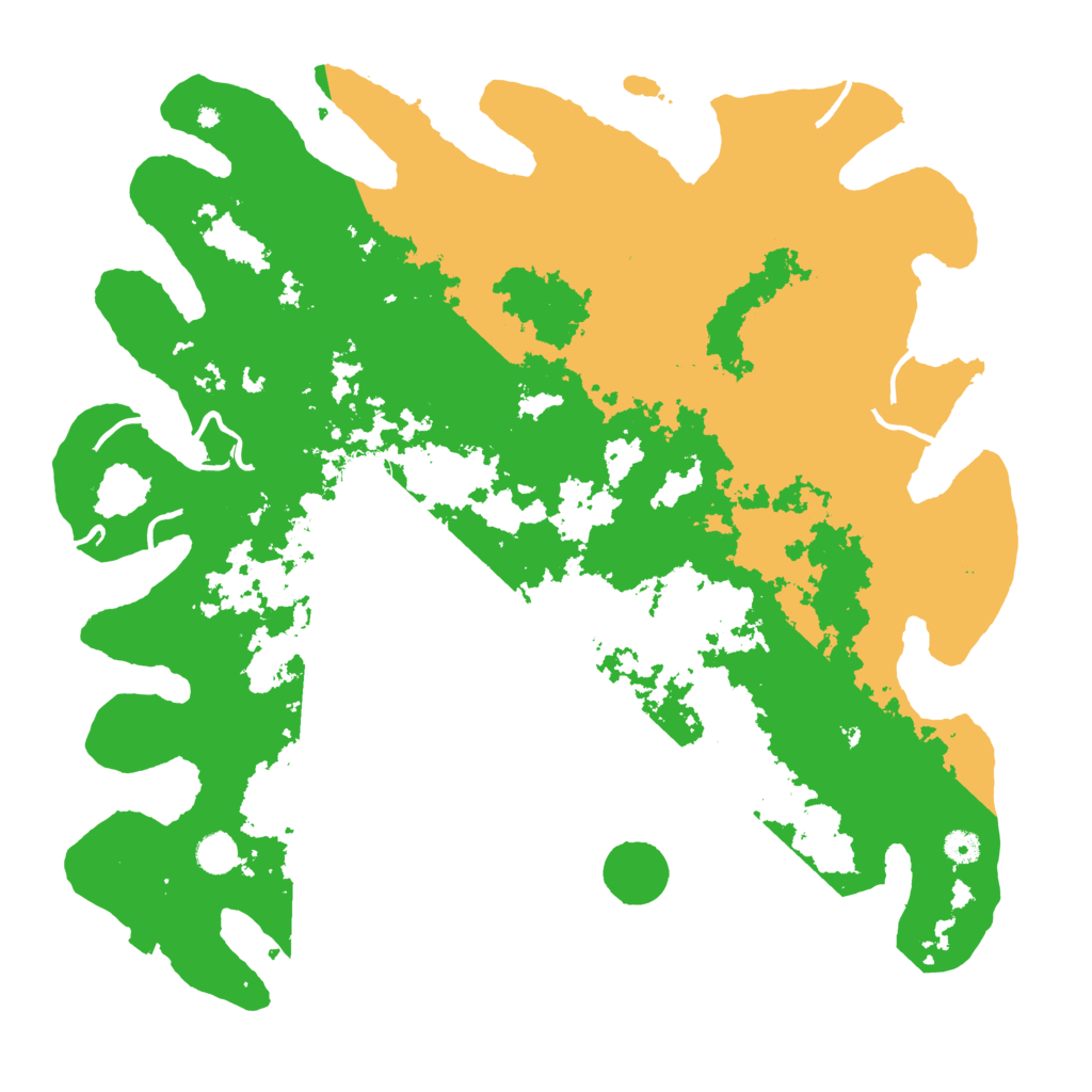 Biome Rust Map: Procedural Map, Size: 4700, Seed: 131208