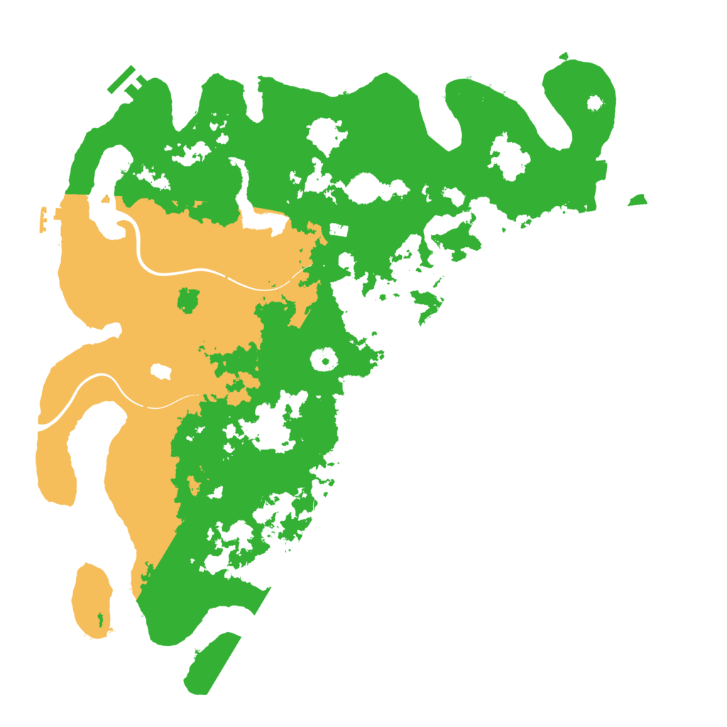 Biome Rust Map: Procedural Map, Size: 4250, Seed: 1185747993