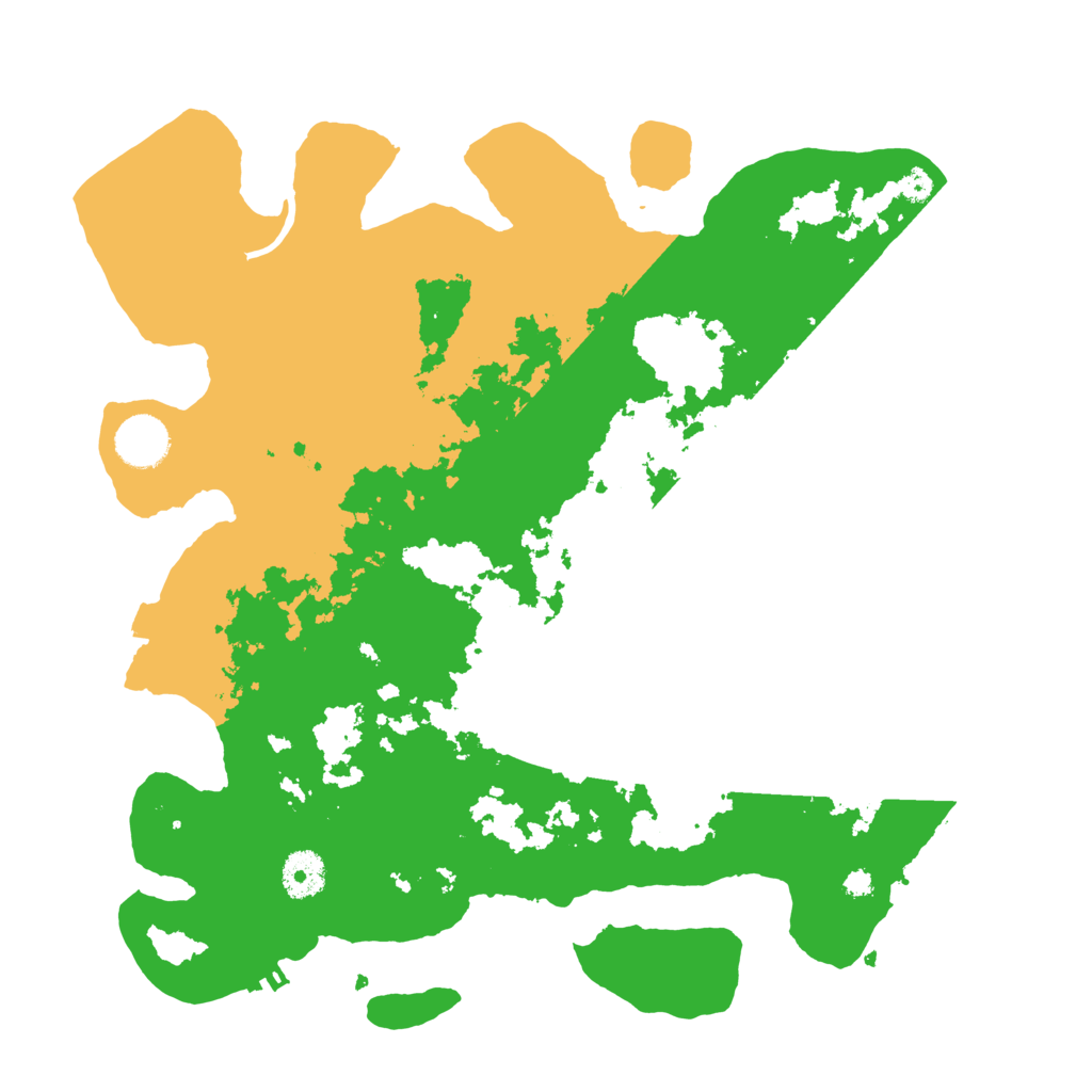 Biome Rust Map: Procedural Map, Size: 3600, Seed: 1592234