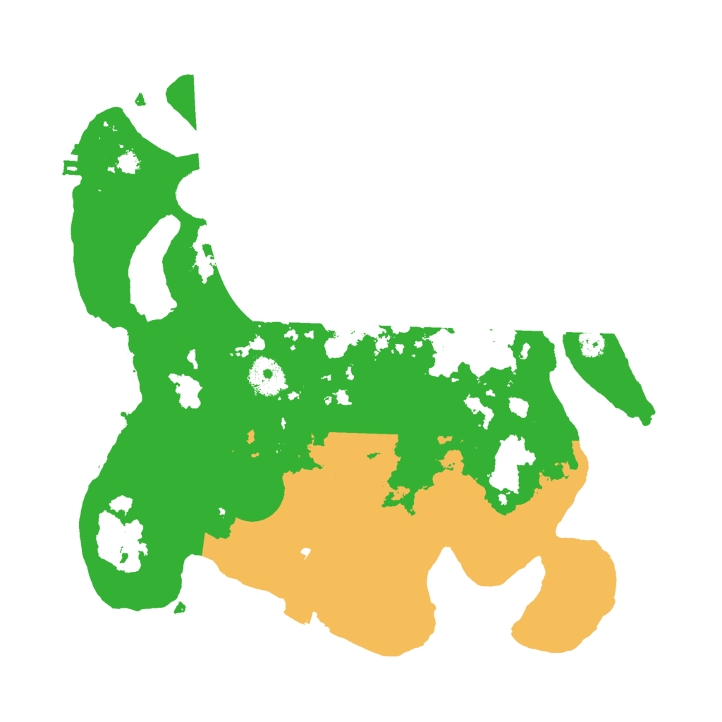 Biome Rust Map: Procedural Map, Size: 3000, Seed: 1248249474