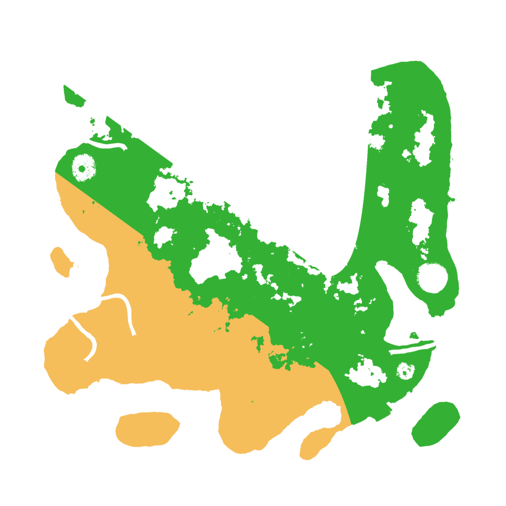 Biome Rust Map: Procedural Map, Size: 3000, Seed: 977935417