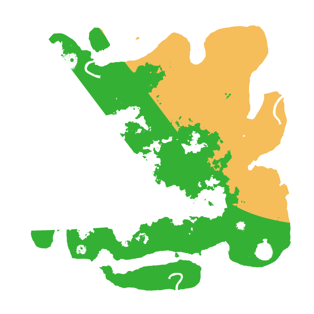 Biome Rust Map: Procedural Map, Size: 3250, Seed: 151163664