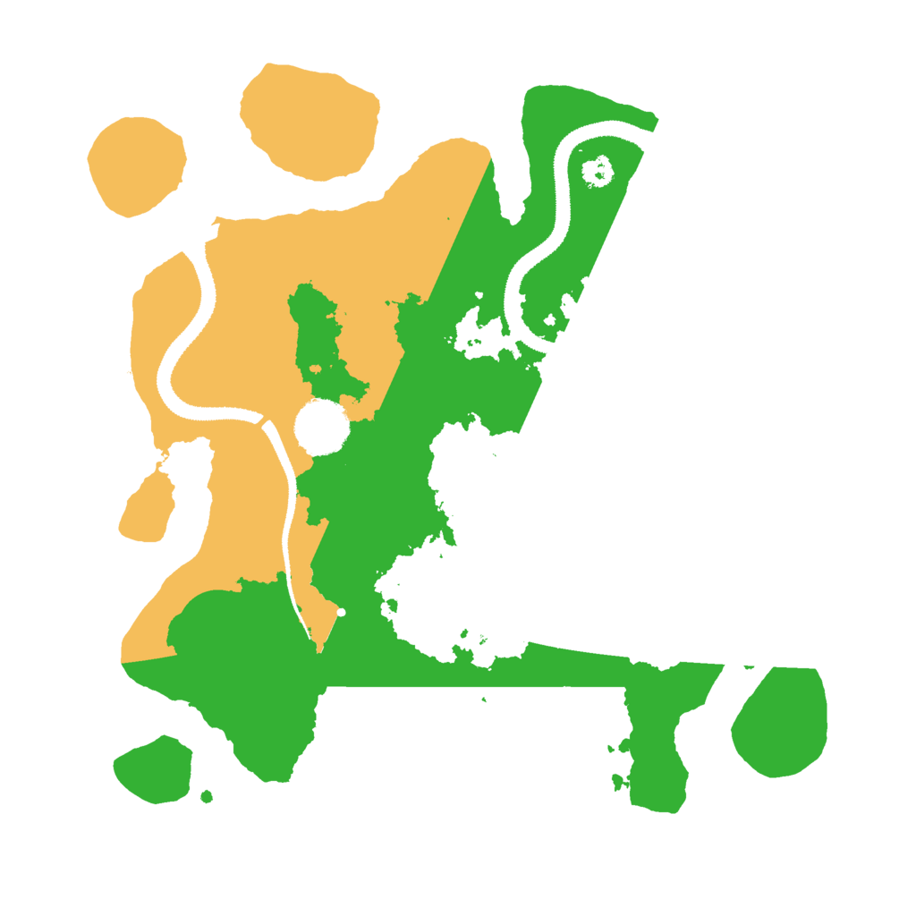 Biome Rust Map: Procedural Map, Size: 3000, Seed: 1567148727