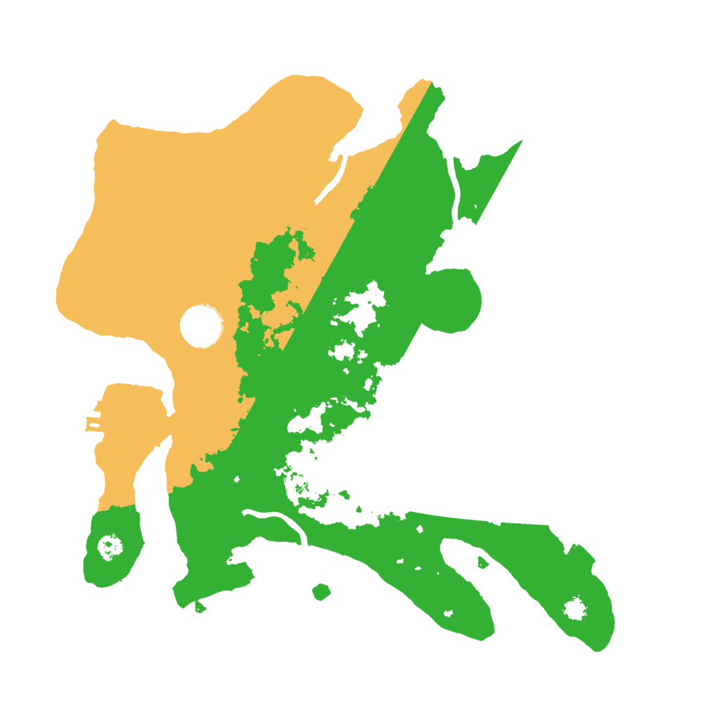 Biome Rust Map: Procedural Map, Size: 3000, Seed: 18478