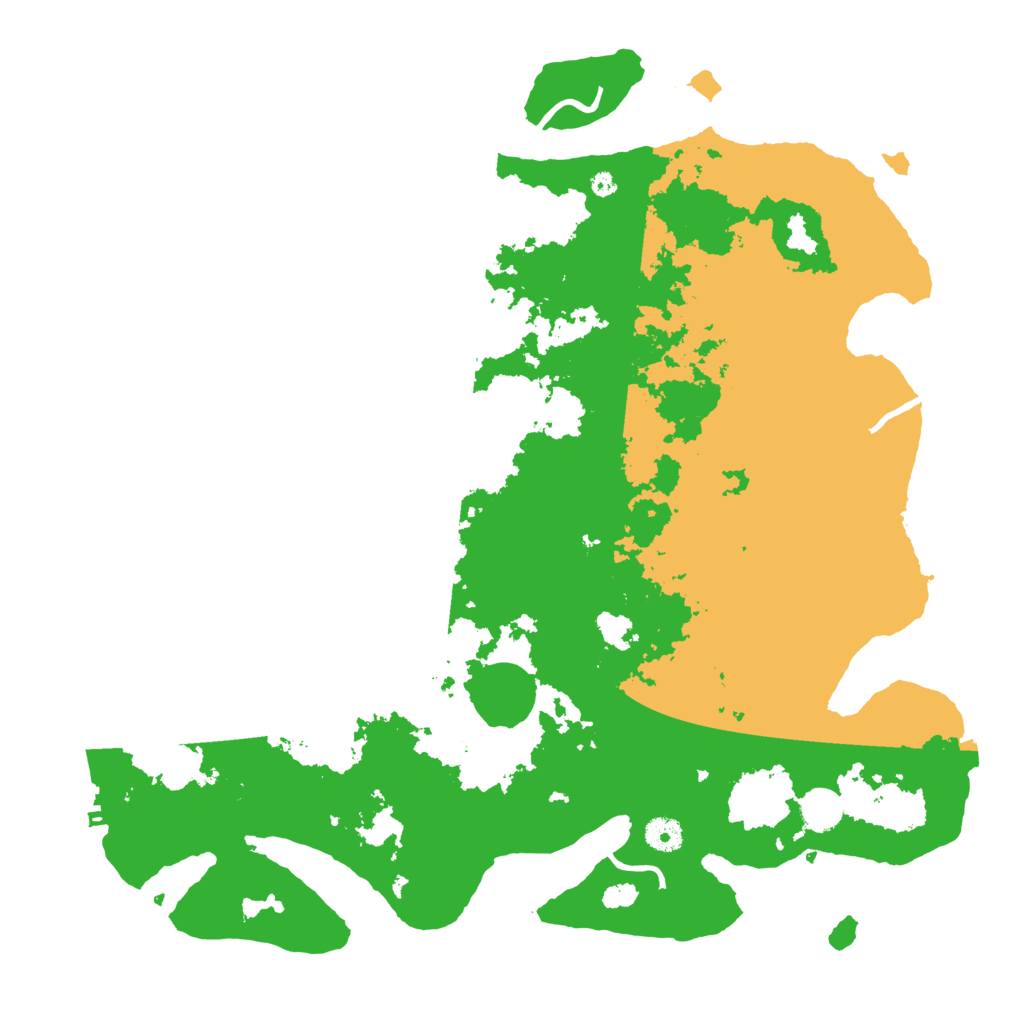 Biome Rust Map: Procedural Map, Size: 4250, Seed: 87795