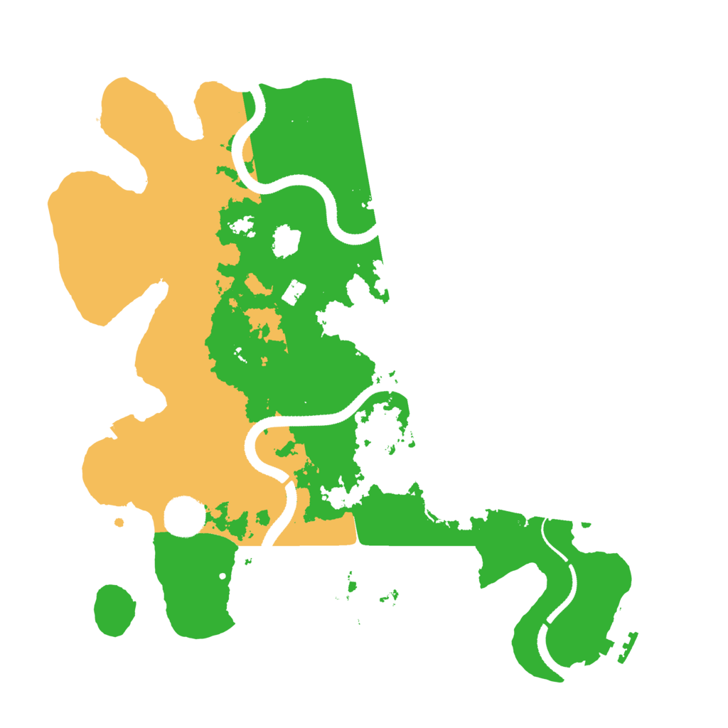 Biome Rust Map: Procedural Map, Size: 3200, Seed: 45606972