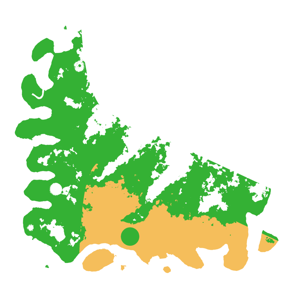 Biome Rust Map: Procedural Map, Size: 4250, Seed: 21754005