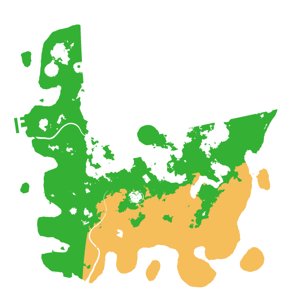 Biome Rust Map: Procedural Map, Size: 4000, Seed: 729766269