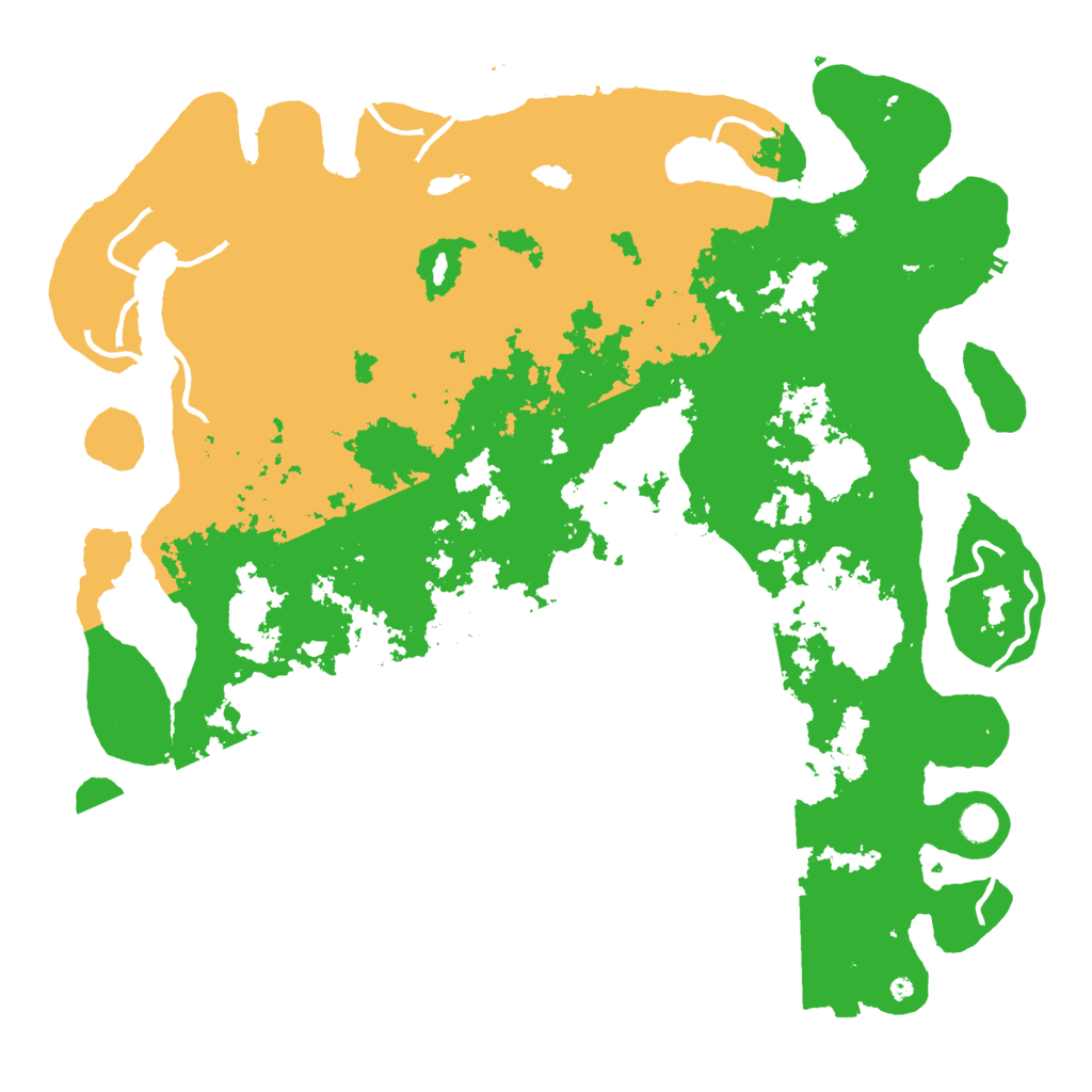 Biome Rust Map: Procedural Map, Size: 5000, Seed: 30841992