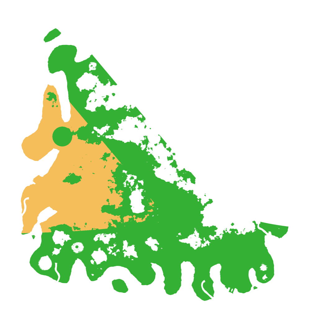 Biome Rust Map: Procedural Map, Size: 4250, Seed: 608908
