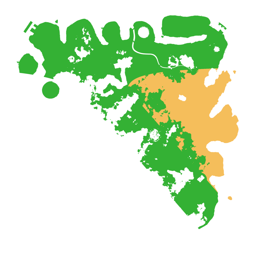 Biome Rust Map: Procedural Map, Size: 4000, Seed: 17163131