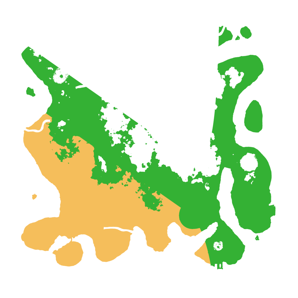 Biome Rust Map: Procedural Map, Size: 3200, Seed: 856975038