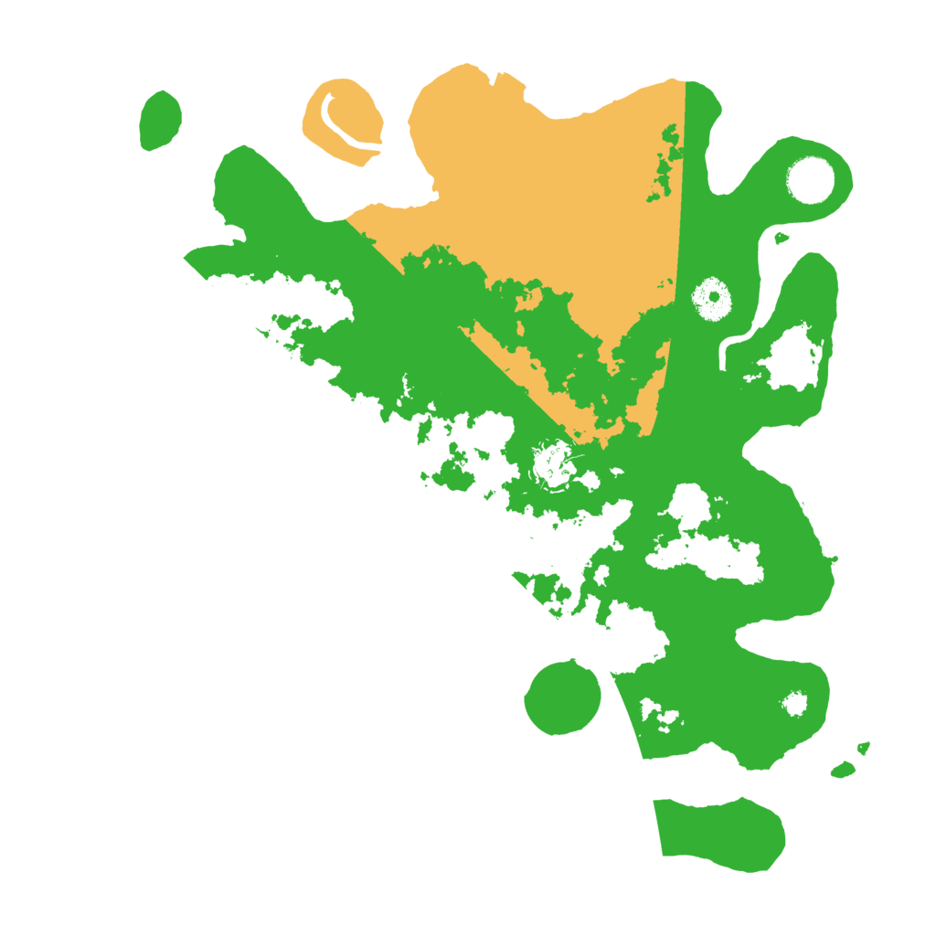 Biome Rust Map: Procedural Map, Size: 3500, Seed: 1763707745