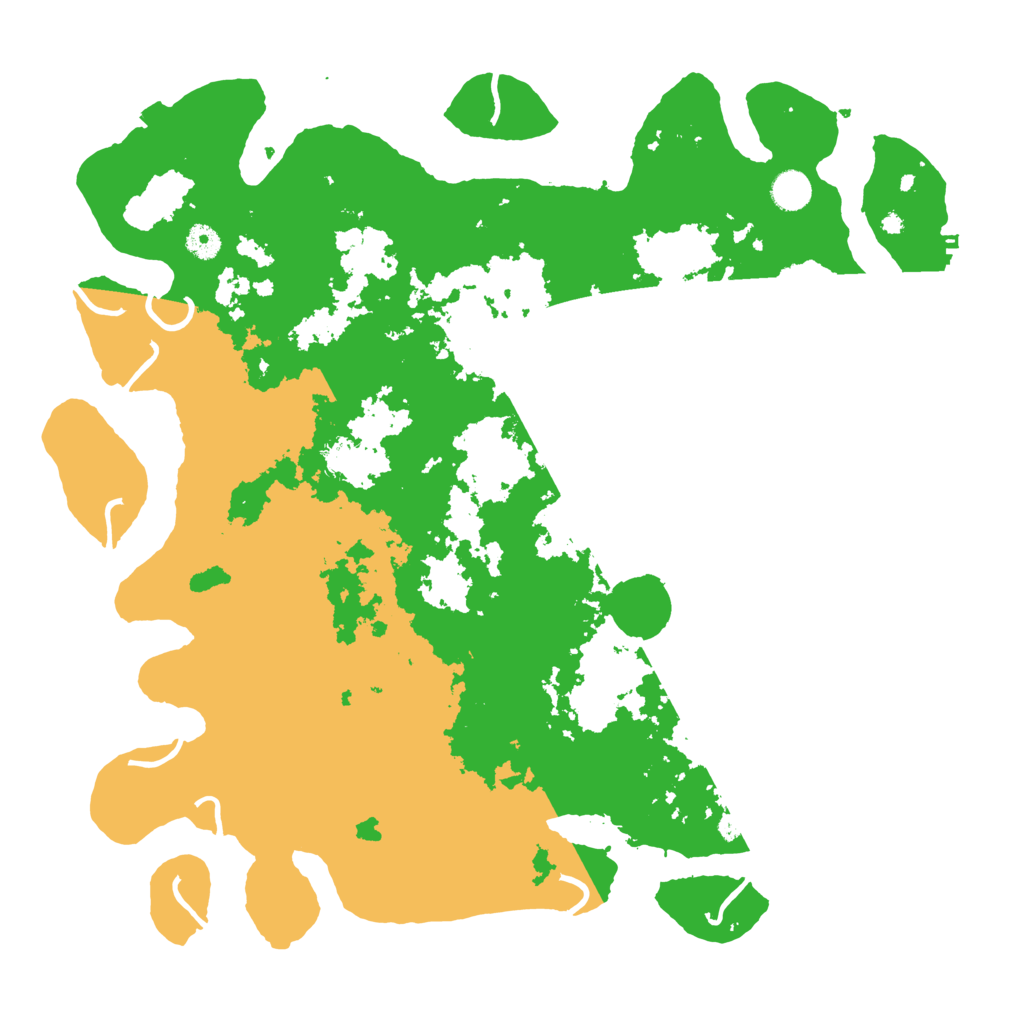 Biome Rust Map: Procedural Map, Size: 4500, Seed: 20231103