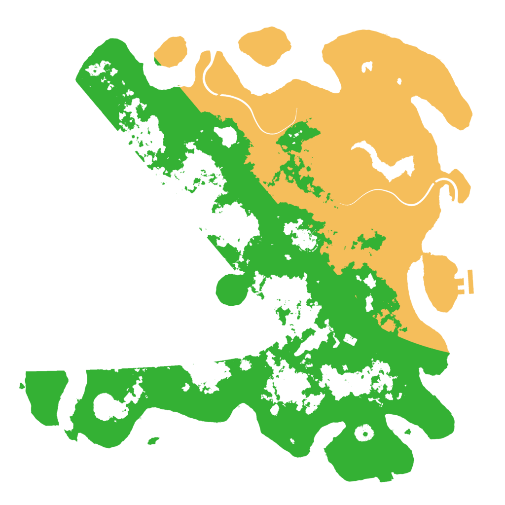 Biome Rust Map: Procedural Map, Size: 4250, Seed: 1395939854