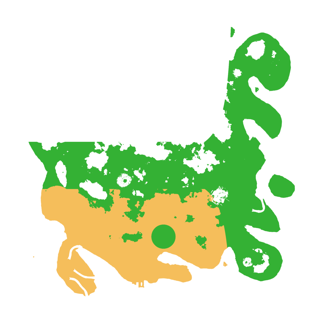 Biome Rust Map: Procedural Map, Size: 3450, Seed: 35910047