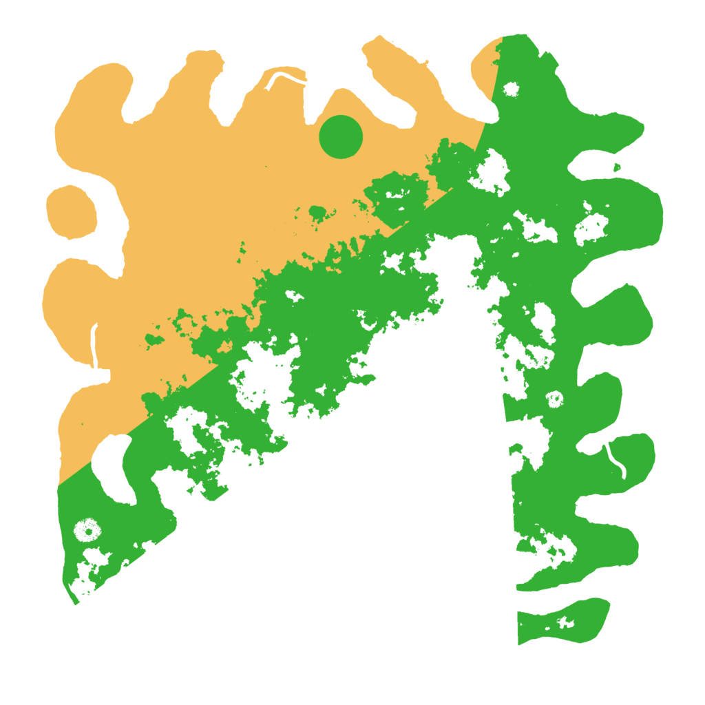 Biome Rust Map: Procedural Map, Size: 4250, Seed: 1245344390