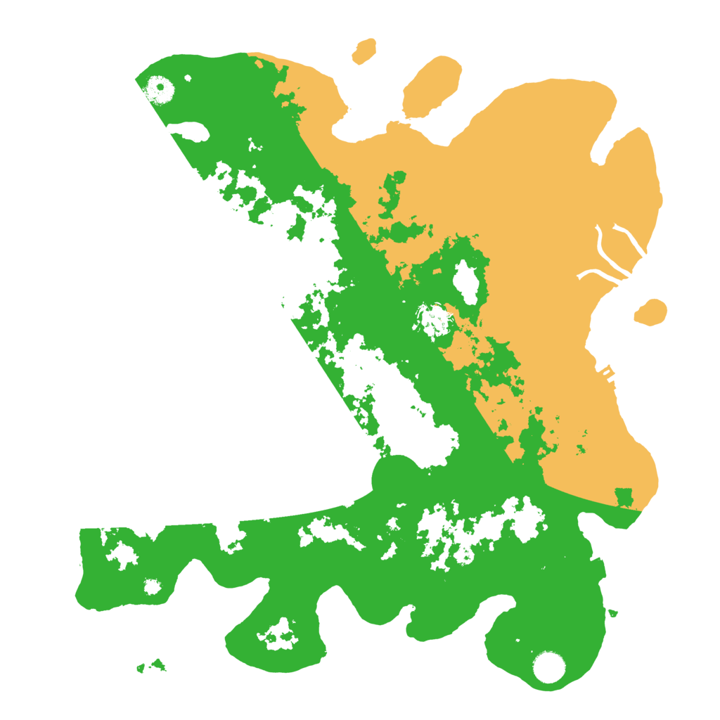 Biome Rust Map: Procedural Map, Size: 4000, Seed: 1158505755