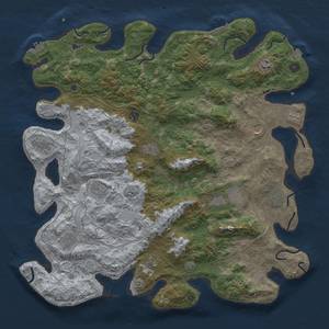 Thumbnail Rust Map: Procedural Map, Size: 4750, Seed: 2497315, 19 Monuments