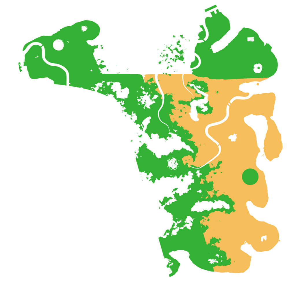Biome Rust Map: Procedural Map, Size: 4750, Seed: 2497315