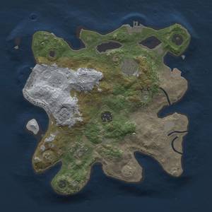 Thumbnail Rust Map: Procedural Map, Size: 2800, Seed: 1604241357, 12 Monuments