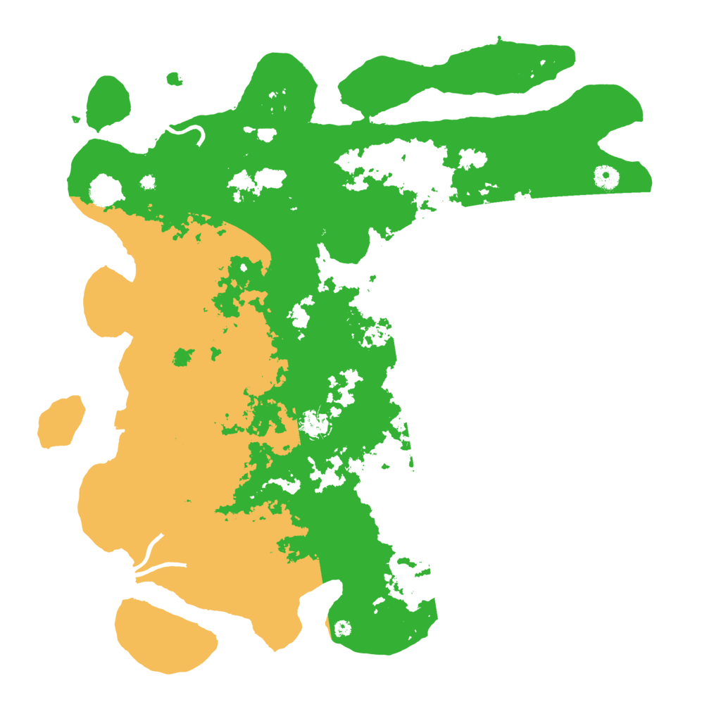 Biome Rust Map: Procedural Map, Size: 4400, Seed: 96046990