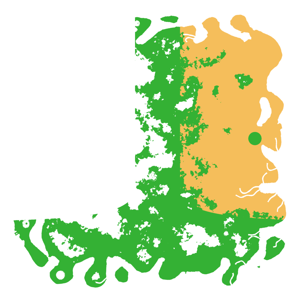 Biome Rust Map: Procedural Map, Size: 6000, Seed: 17002