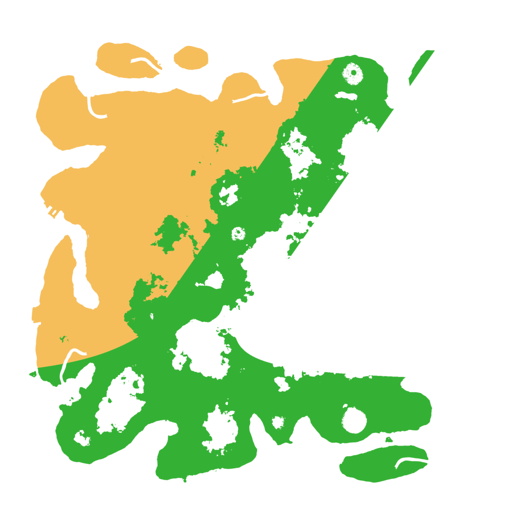 Biome Rust Map: Procedural Map, Size: 3800, Seed: 57413809