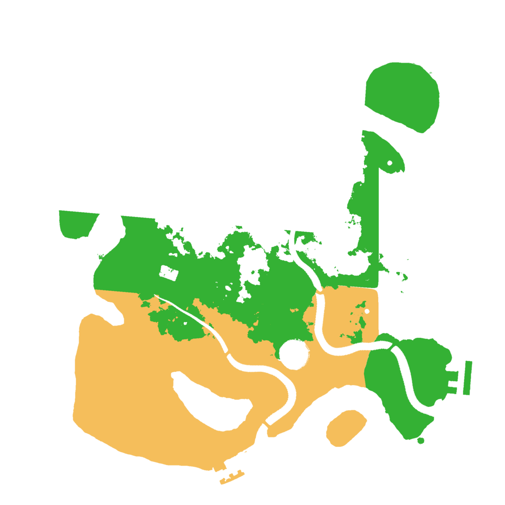 Biome Rust Map: Procedural Map, Size: 3000, Seed: 1503303528