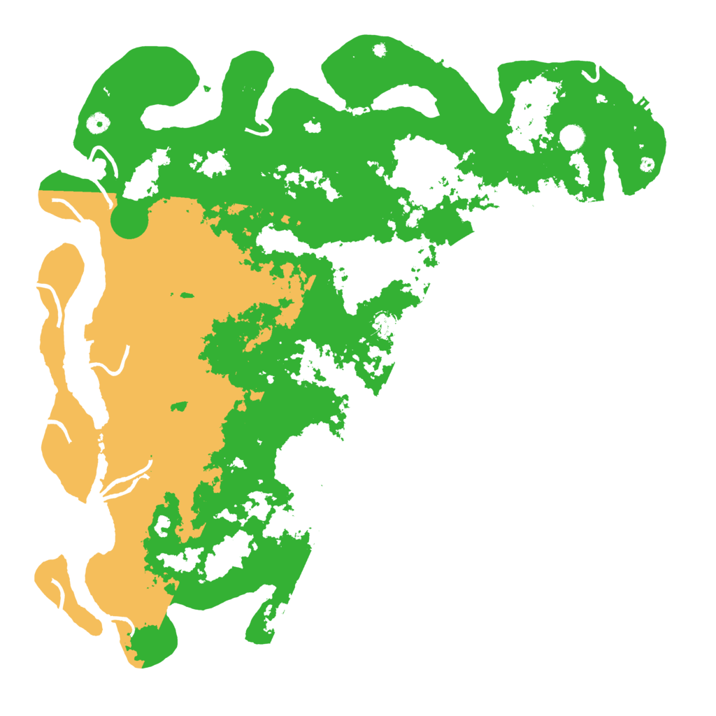 Biome Rust Map: Procedural Map, Size: 5000, Seed: 84538912