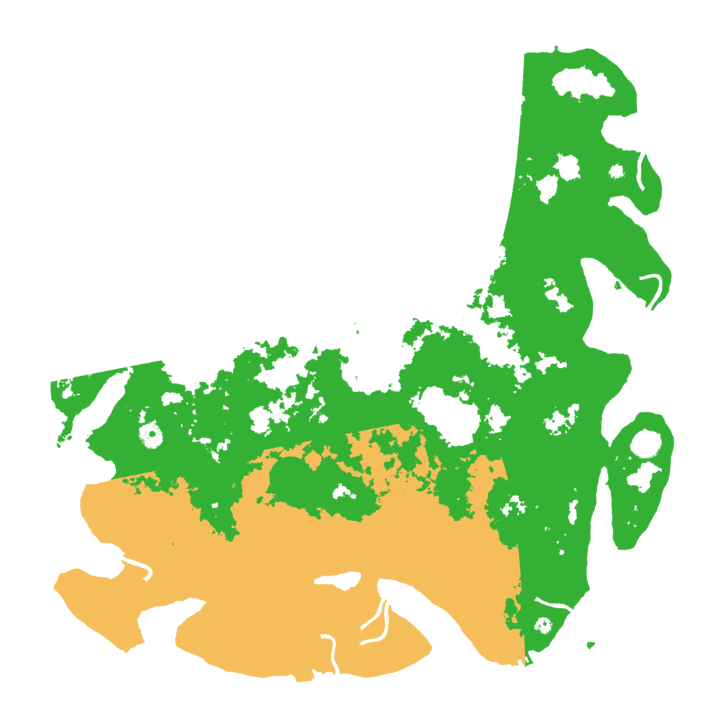 Biome Rust Map: Procedural Map, Size: 4500, Seed: 1947529349