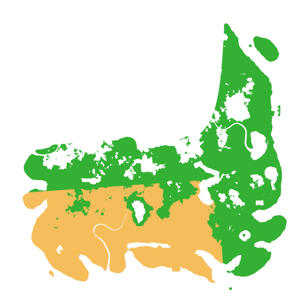 Biome Rust Map: Procedural Map, Size: 4250, Seed: 1299305494