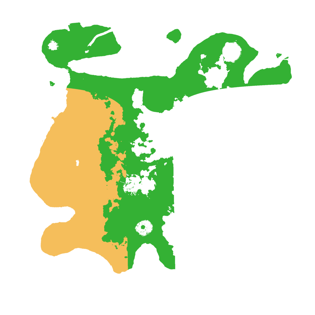 Biome Rust Map: Procedural Map, Size: 3000, Seed: 1974911414